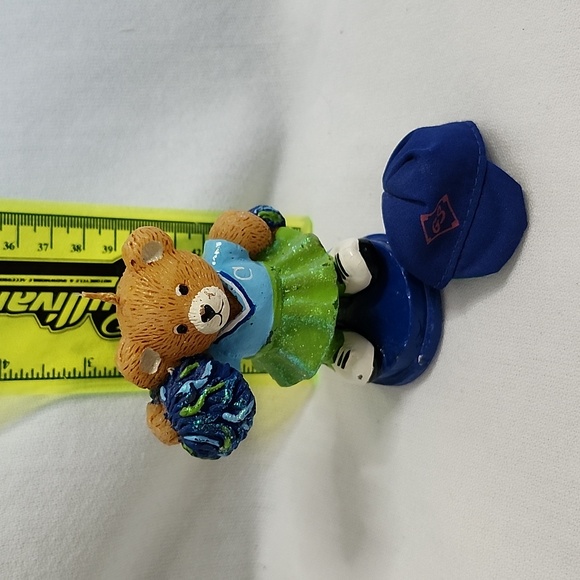 Vintage Set of Five EUC  Ceramic/Resin Teddy Bears - Picture 15 of 16